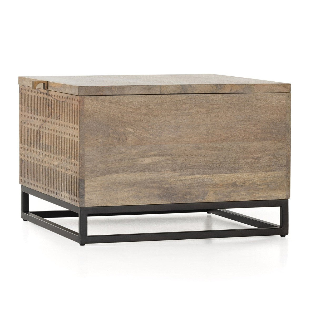 Kelby Storage Bunching Table - Gunmetal