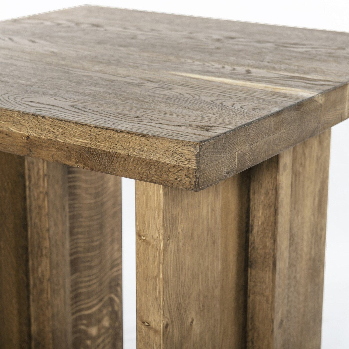 Erie End Table - Dark Smoked Oak