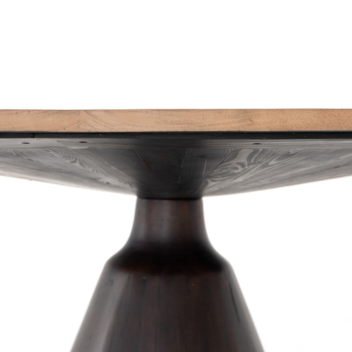 Bronx Dining Table - Light Brushed Parawood