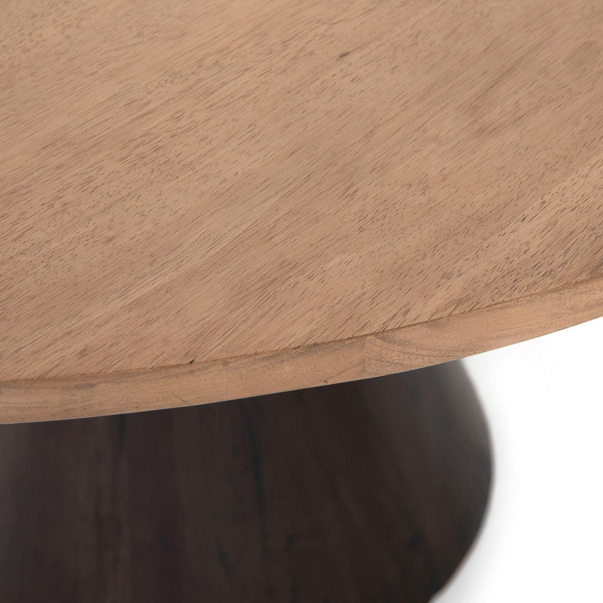 Bronx Dining Table - Light Brushed Parawood