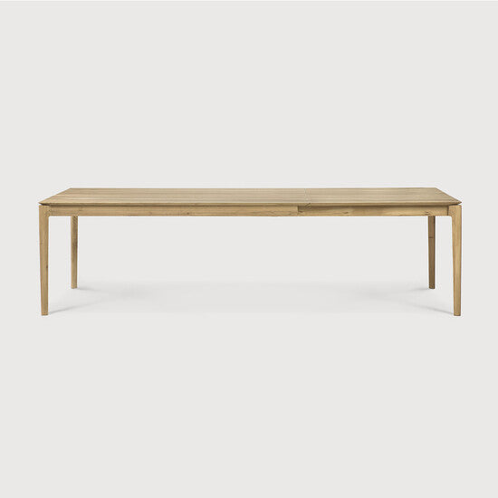 Bok Extendable Dining Table - 71/110.5 in, Oiled, Oak view