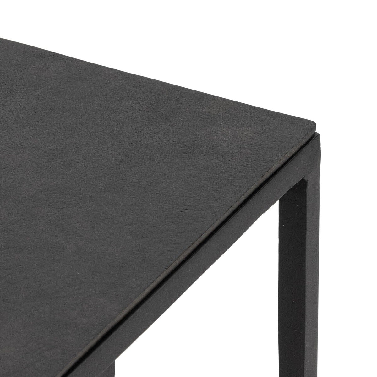 Dalston Nesting End Table - Raw Black