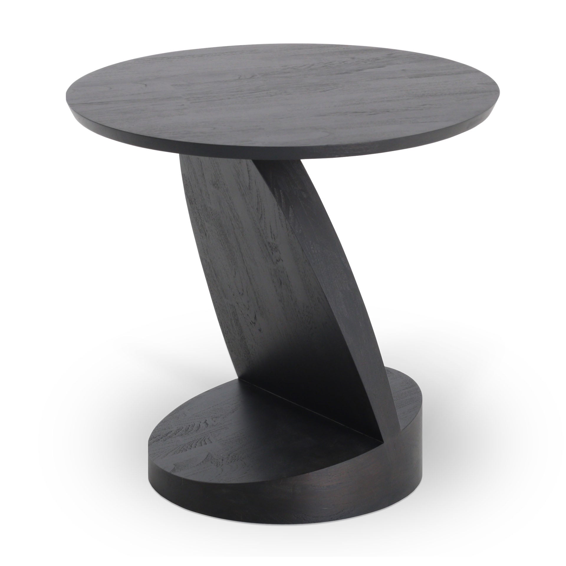 Oblic Side Table - Black