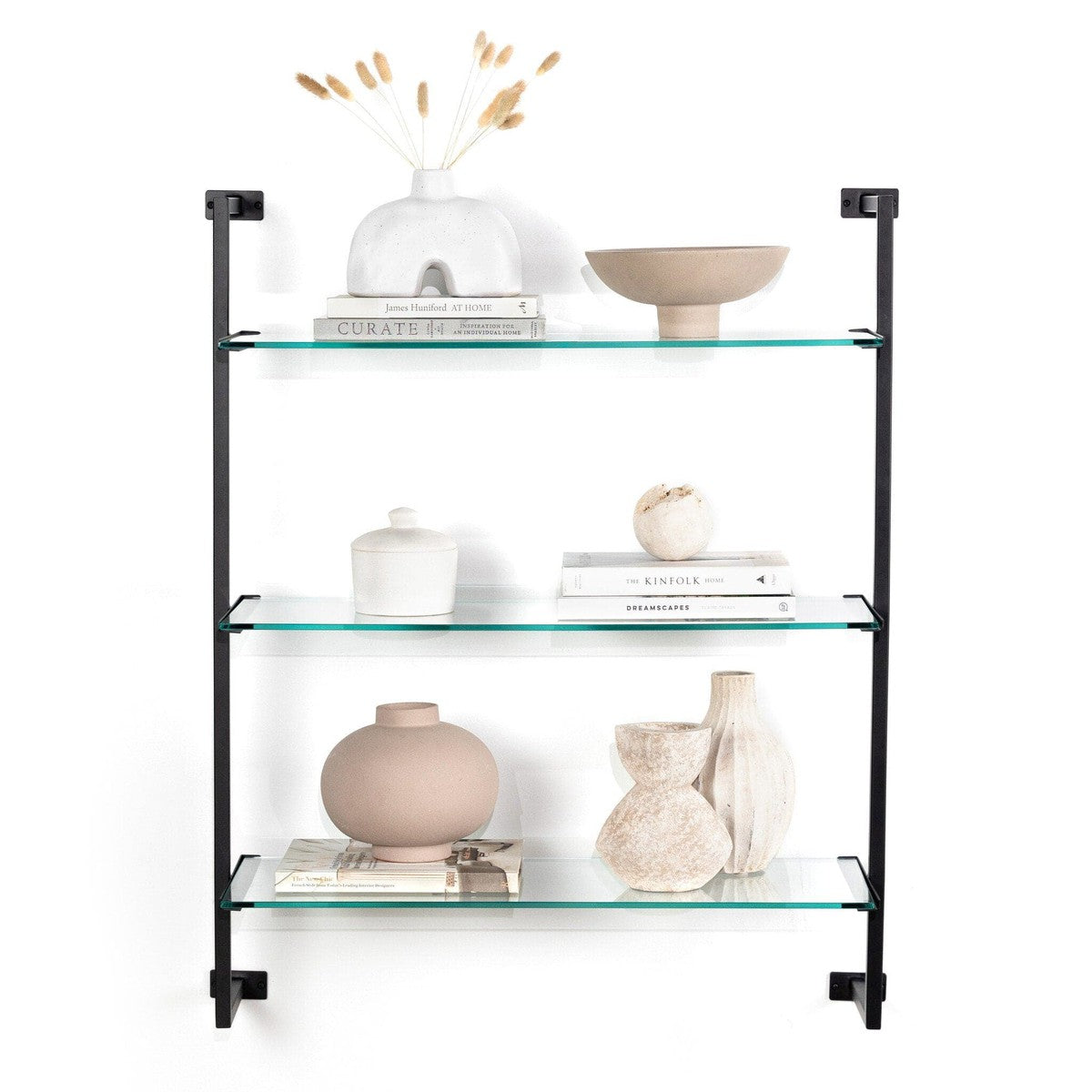 Collette Wall Shelf - Satin Black