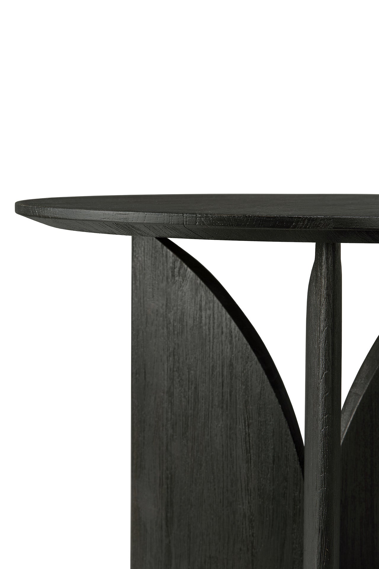 Fin Side Table - Black