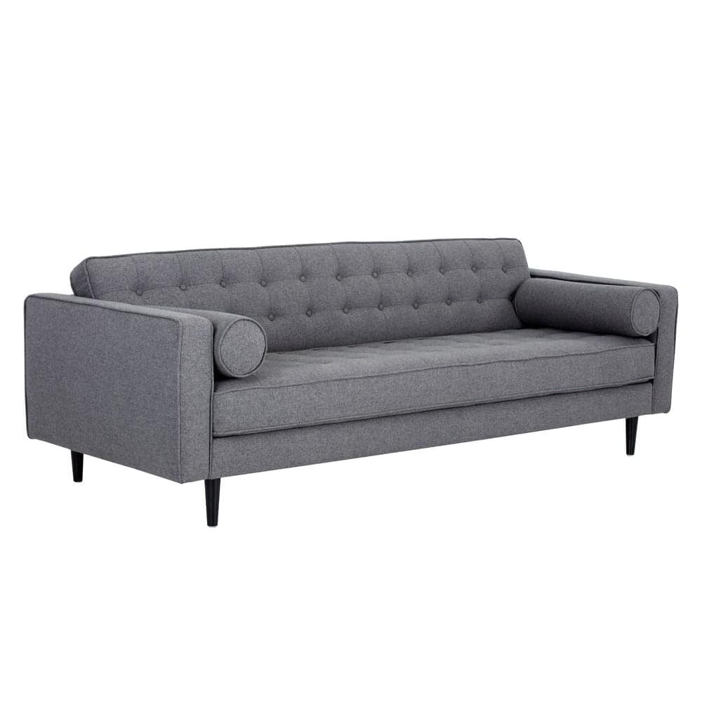 Donnie Sofa-Sunpan-SUNPAN-101970-SofasDark Grey-100% Polyester-13-France and Son