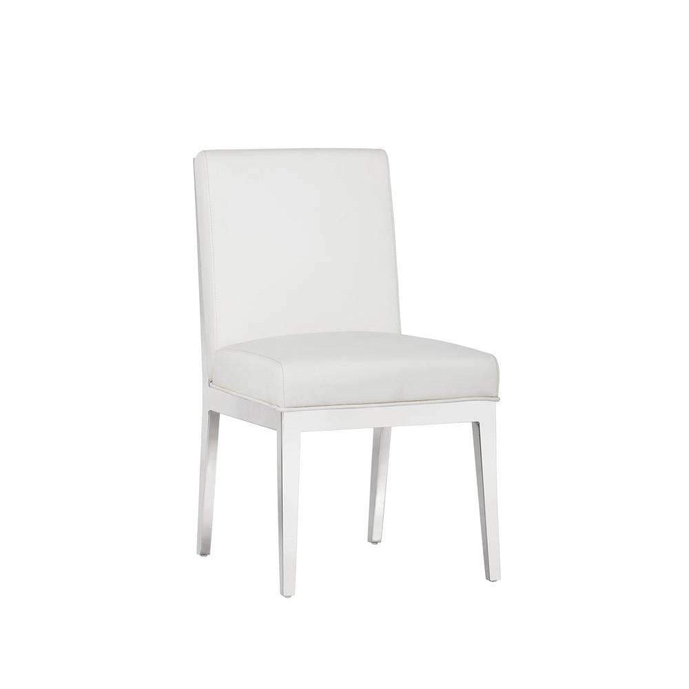 Sofia Dining Chair-Sunpan-SUNPAN-102093-Dining ChairsWhite-3-France and Son