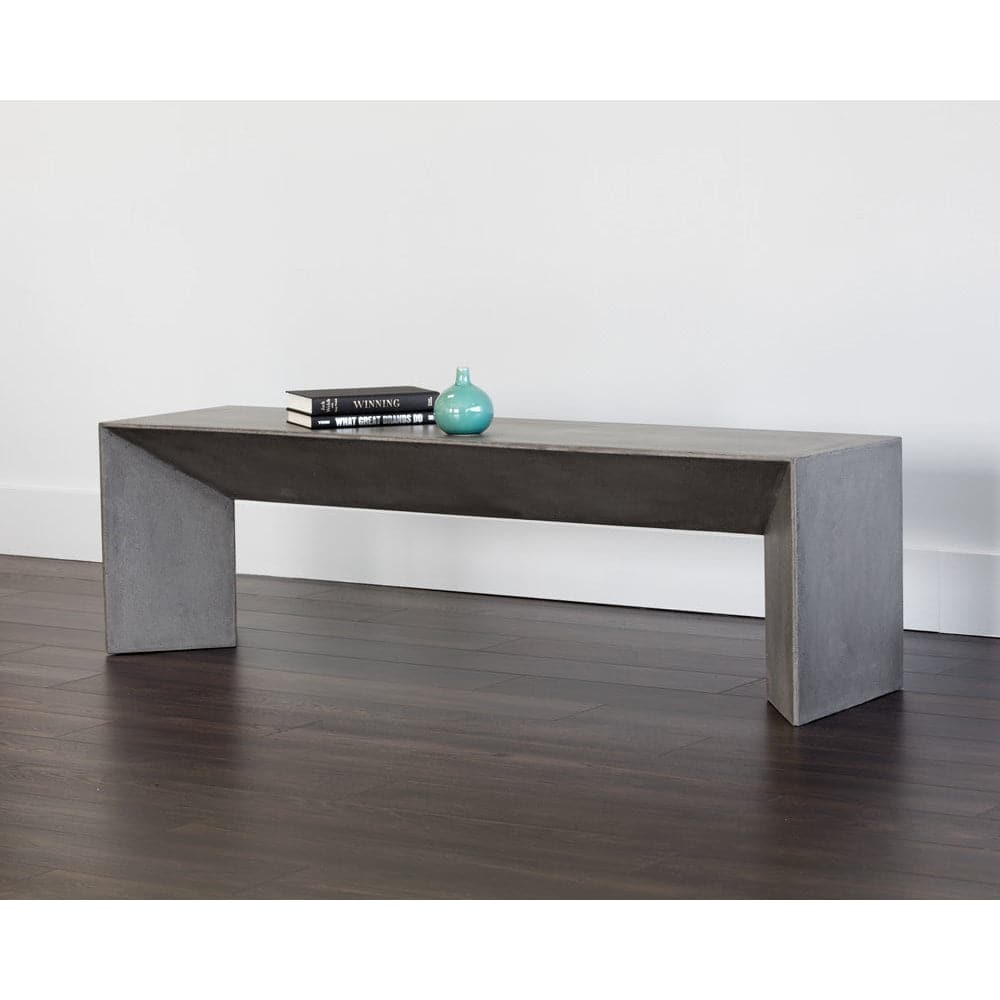 Nomad Bench-Sunpan-SUNPAN-102191-BenchesGrey-3-France and Son