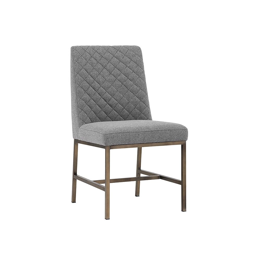 Leighland Dining Chair-Sunpan-SUNPAN-102249-Dining ChairsDark Grey-1-France and Son