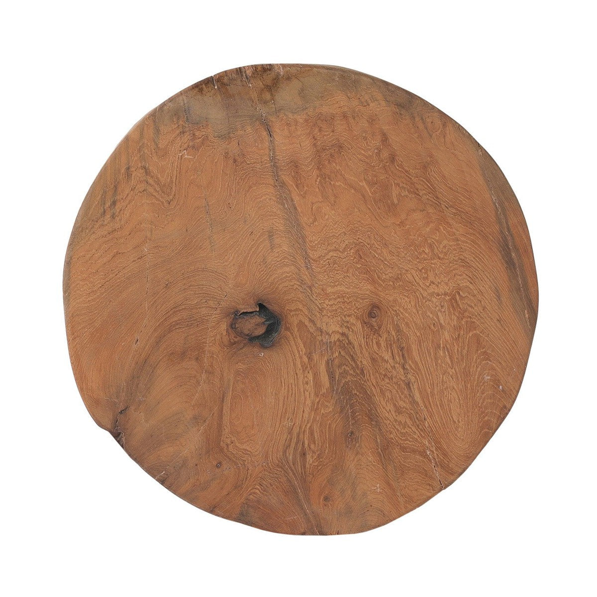 Teak Stool - Aged Natural Teak