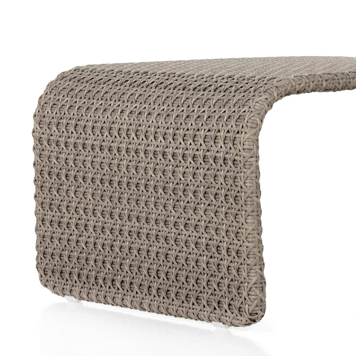 Paige Outdoor Woven Chaise - Arashi Graphite