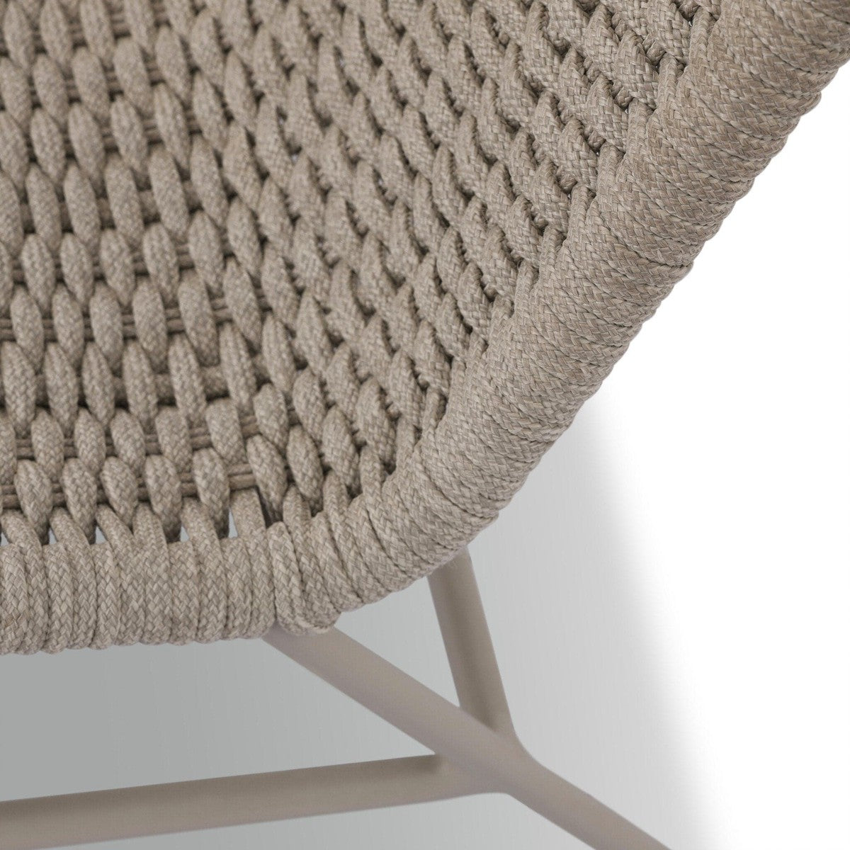 Bruno Outdoor Chair - Ivory Rope