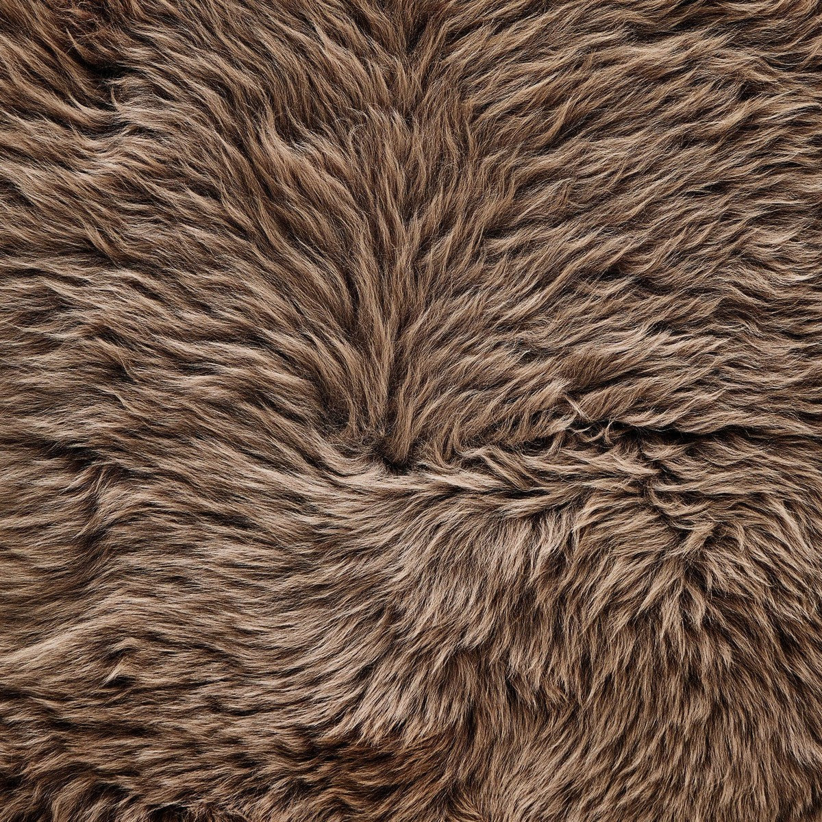 Lalo Lambskin Throw - Taupe Lambskin