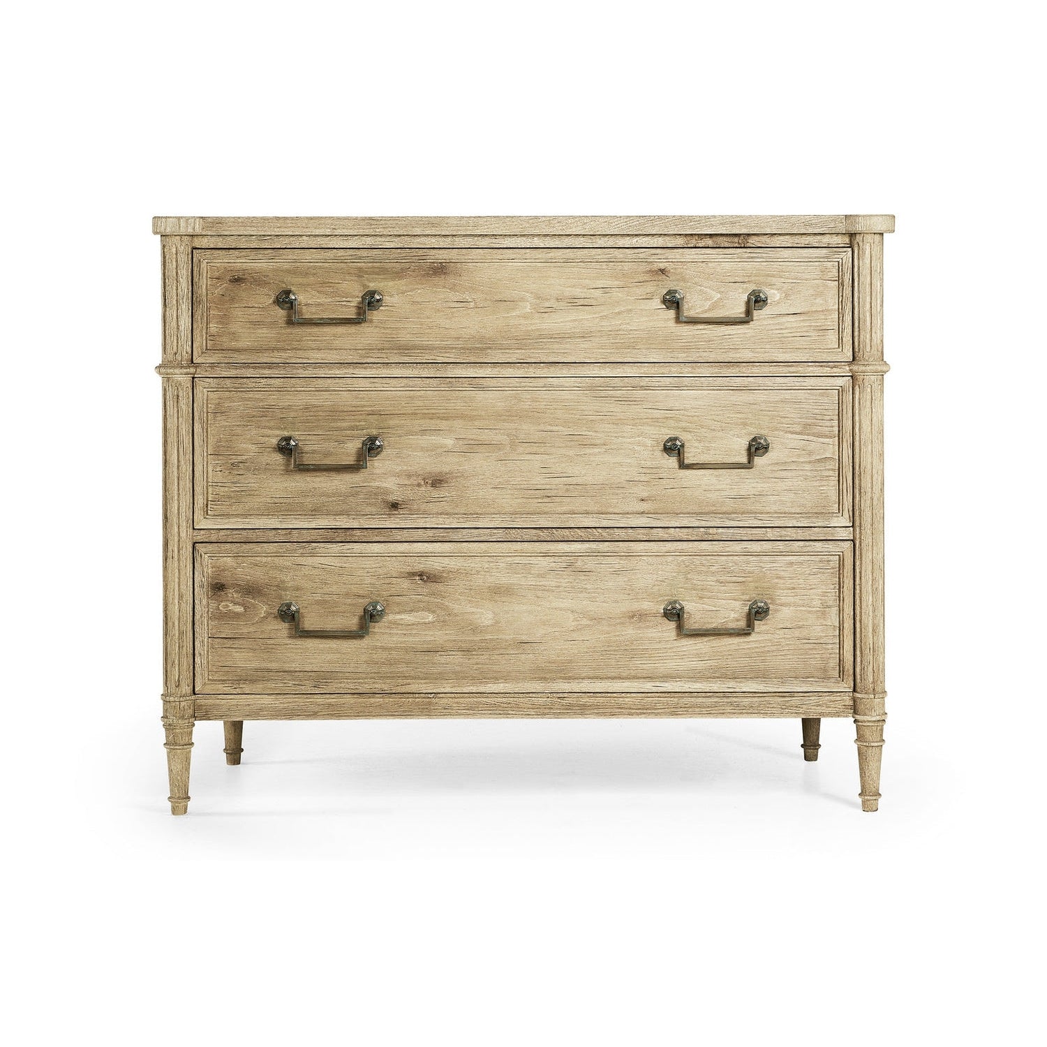 Kalpa Louis XVI Drawer Chest-Jonathan Charles-JCHARLES-003-3-262-BLC-DressersNatural Bleached-3-France and Son