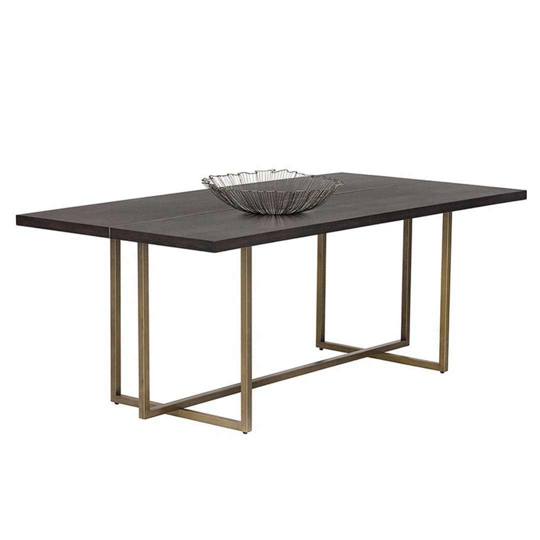 Bucks Dining Table-Sunpan-SUNPAN-105470-Dining TablesAntique Silver - Ash Grey-9-France and Son