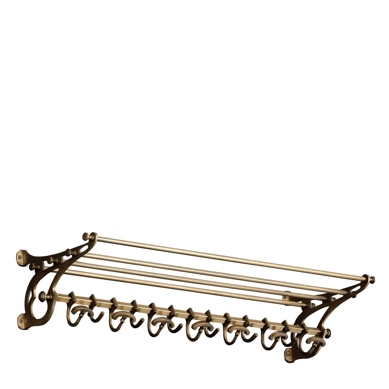 Hudson Large Coatrack-Eichholtz-EICHHOLTZ-103185-Wall DecorGold-4-France and Son