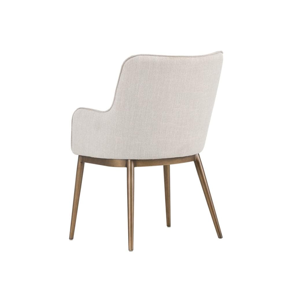 Franklin Dining Chair-Sunpan-SUNPAN-103197-Dining ChairsBeige Linen-3-France and Son