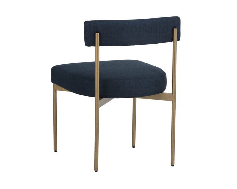 Seneca Dining Chair - Antique Brass-Sunpan-SUNPAN-103363-Dining Chairs-4-France and Son