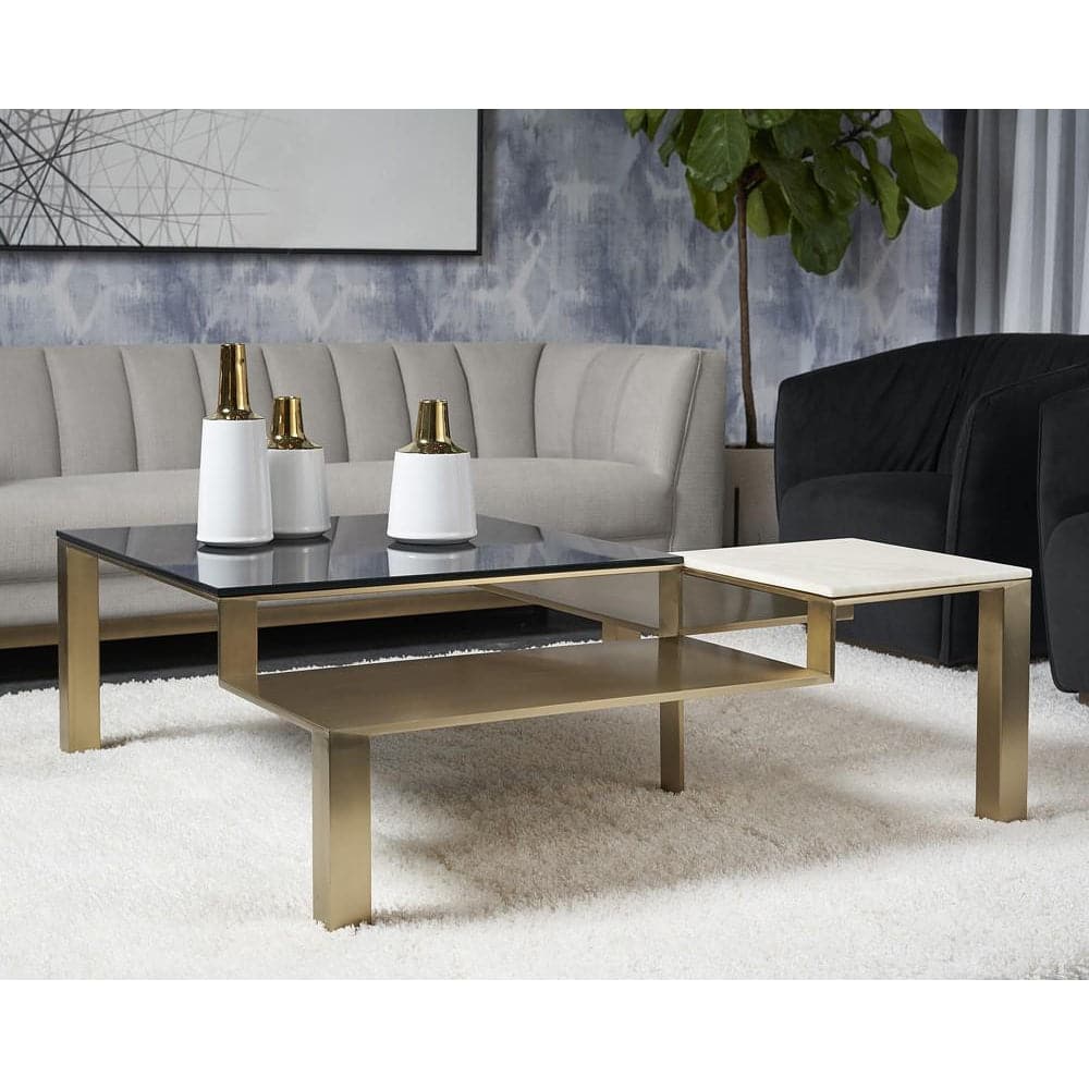 Saber Coffee Table-Sunpan-SUNPAN-103791-Coffee Tables-3-France and Son