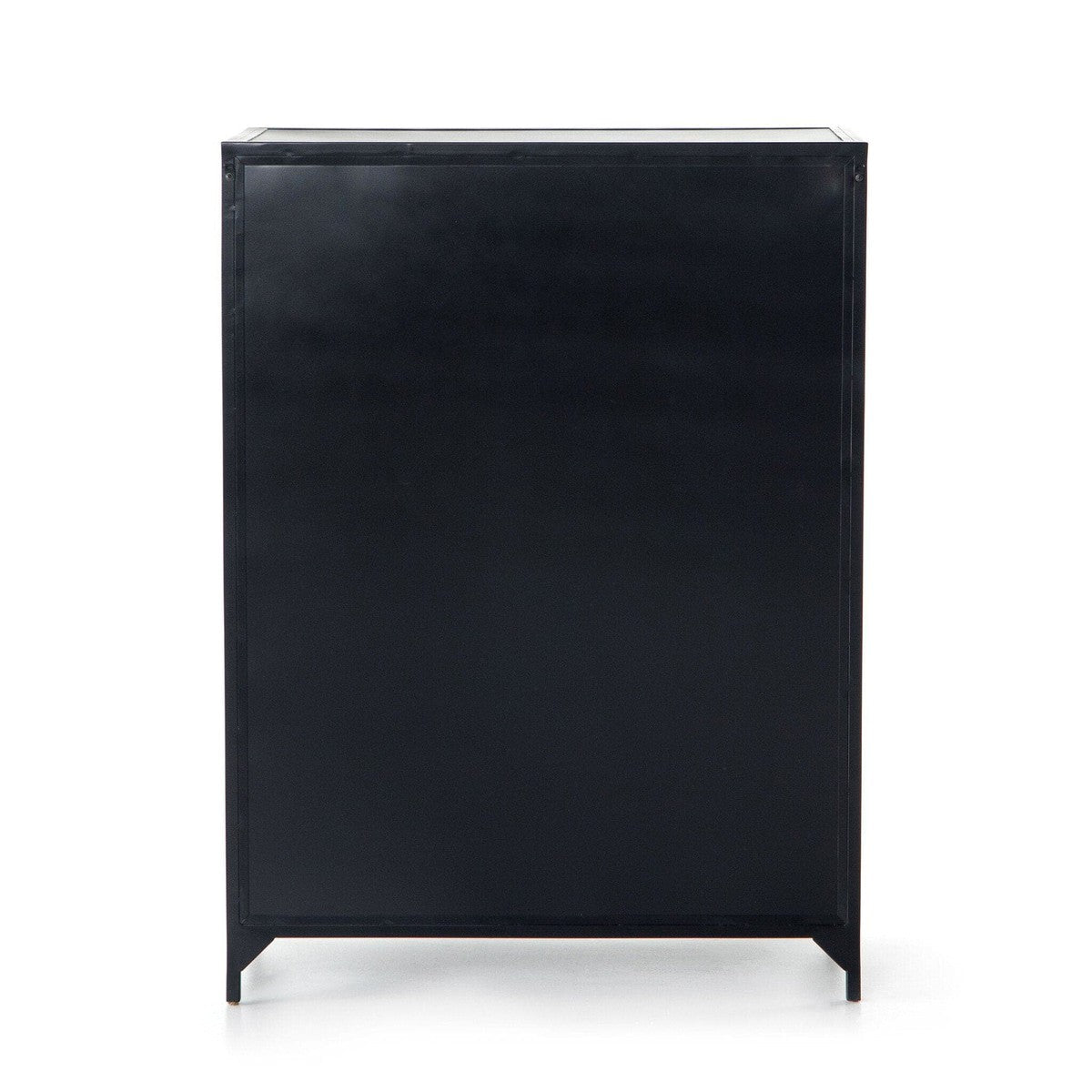 Belmont 8 Drawer Tall Dresser - Black