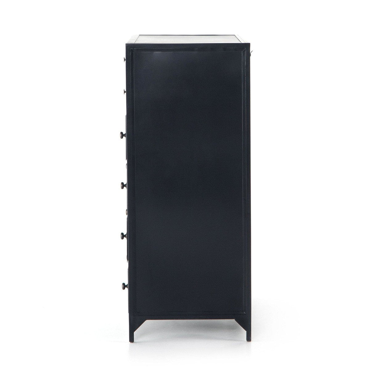 Belmont 8 Drawer Tall Dresser - Black