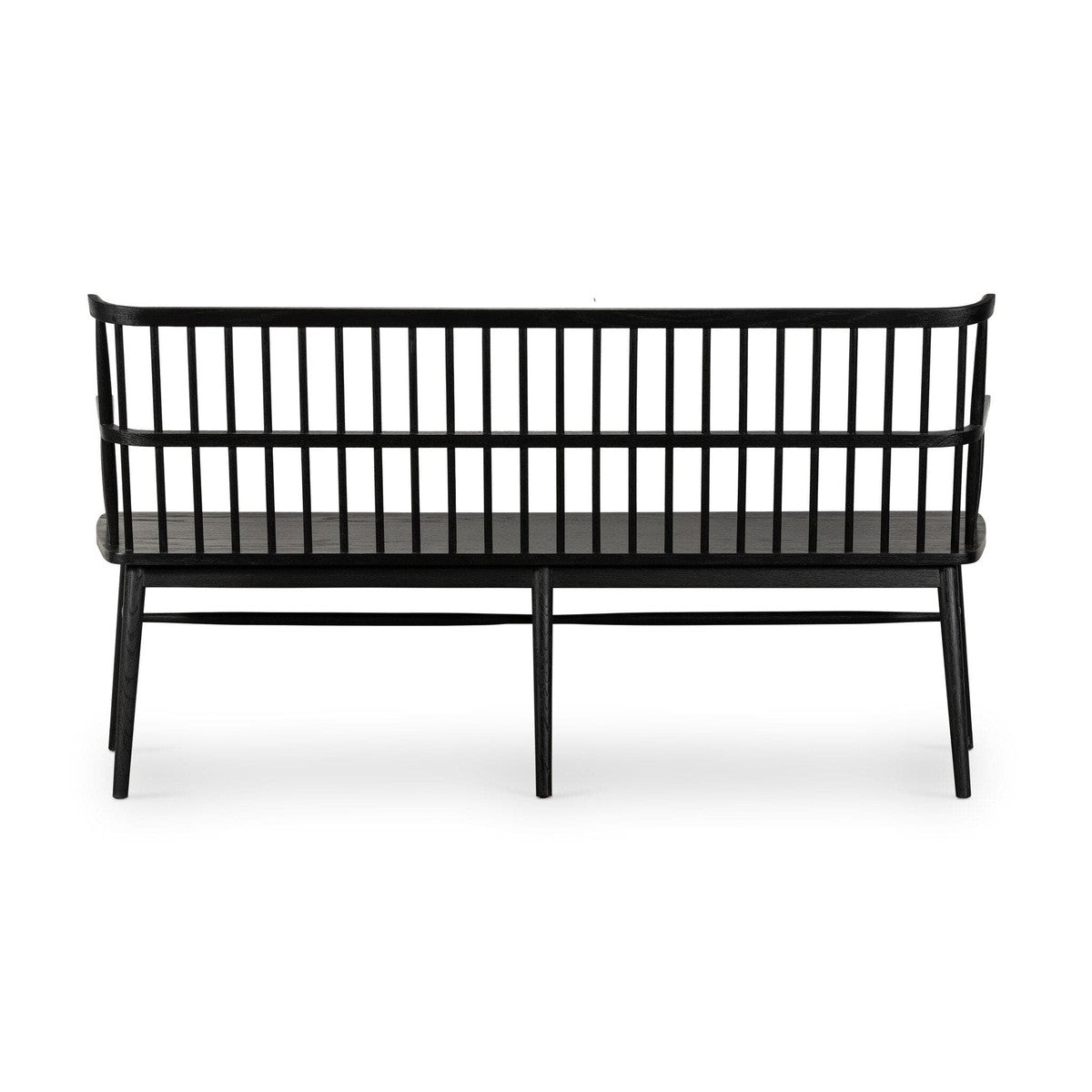 Aspen Large Bench - Black Oak