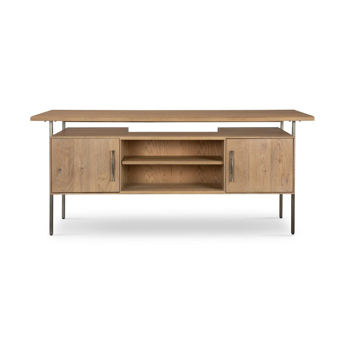 Lauren Desk - Natural Resawn Oak