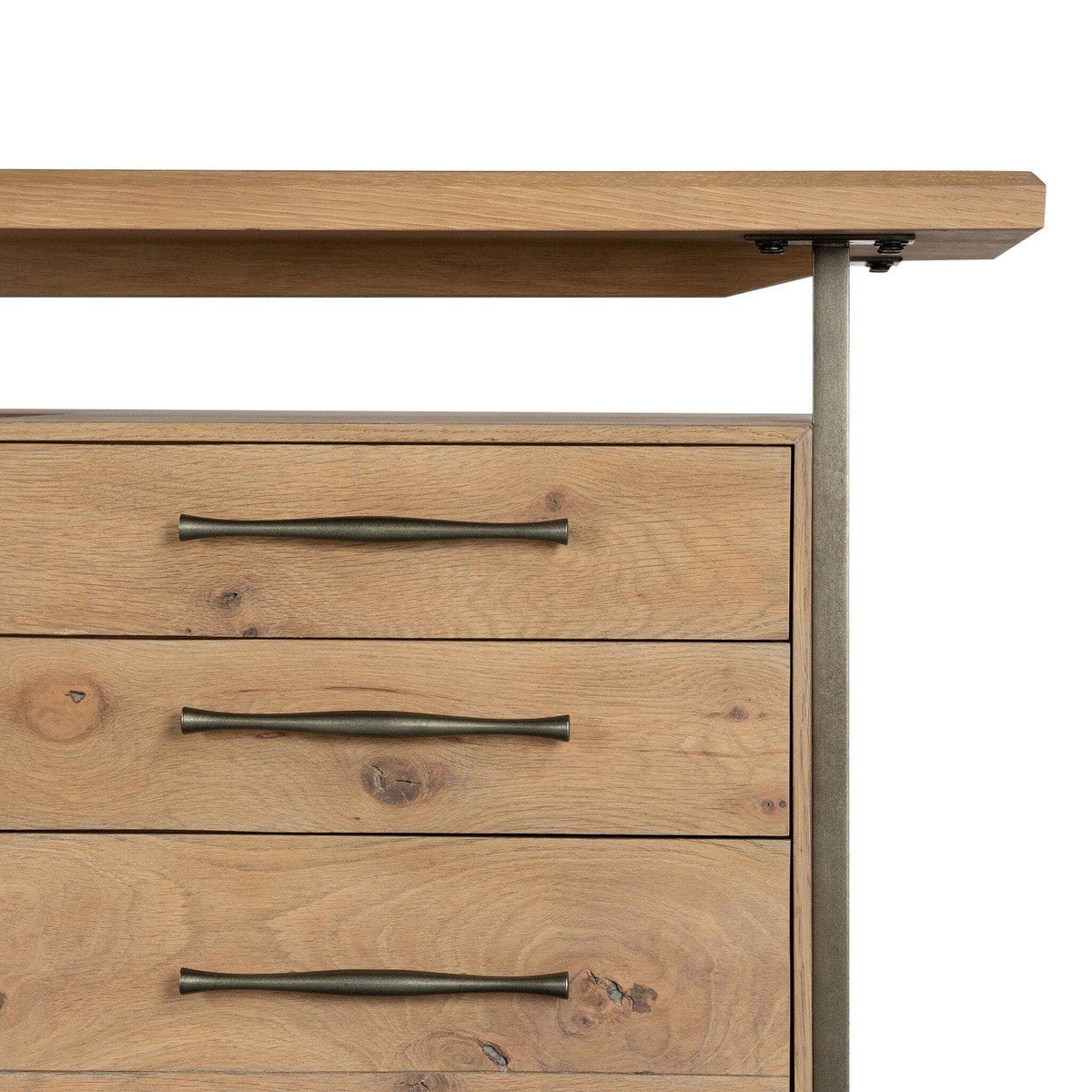 Lauren Desk - Natural Resawn Oak