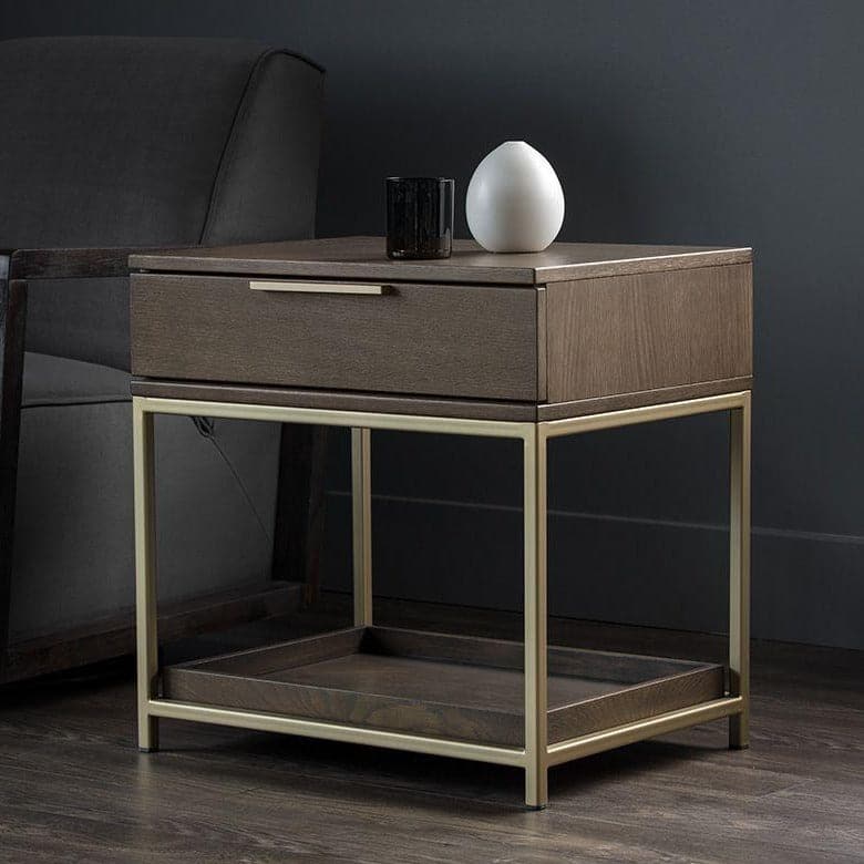 Rebel Nightstand-Sunpan-SUNPAN-104608-NightstandsBlack - Taupe-4-France and Son