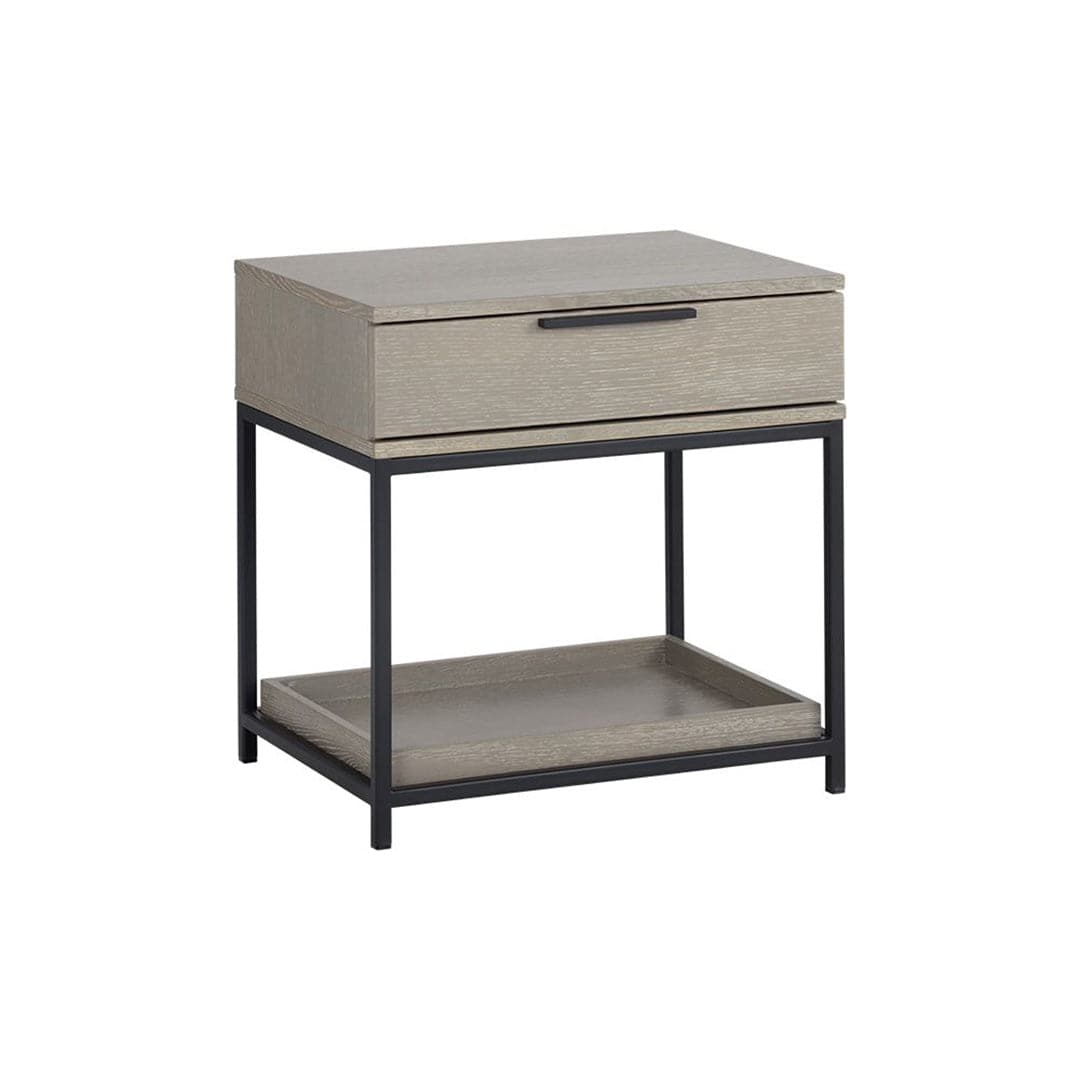 Rebel Nightstand-Sunpan-SUNPAN-104608-NightstandsBlack - Taupe-1-France and Son