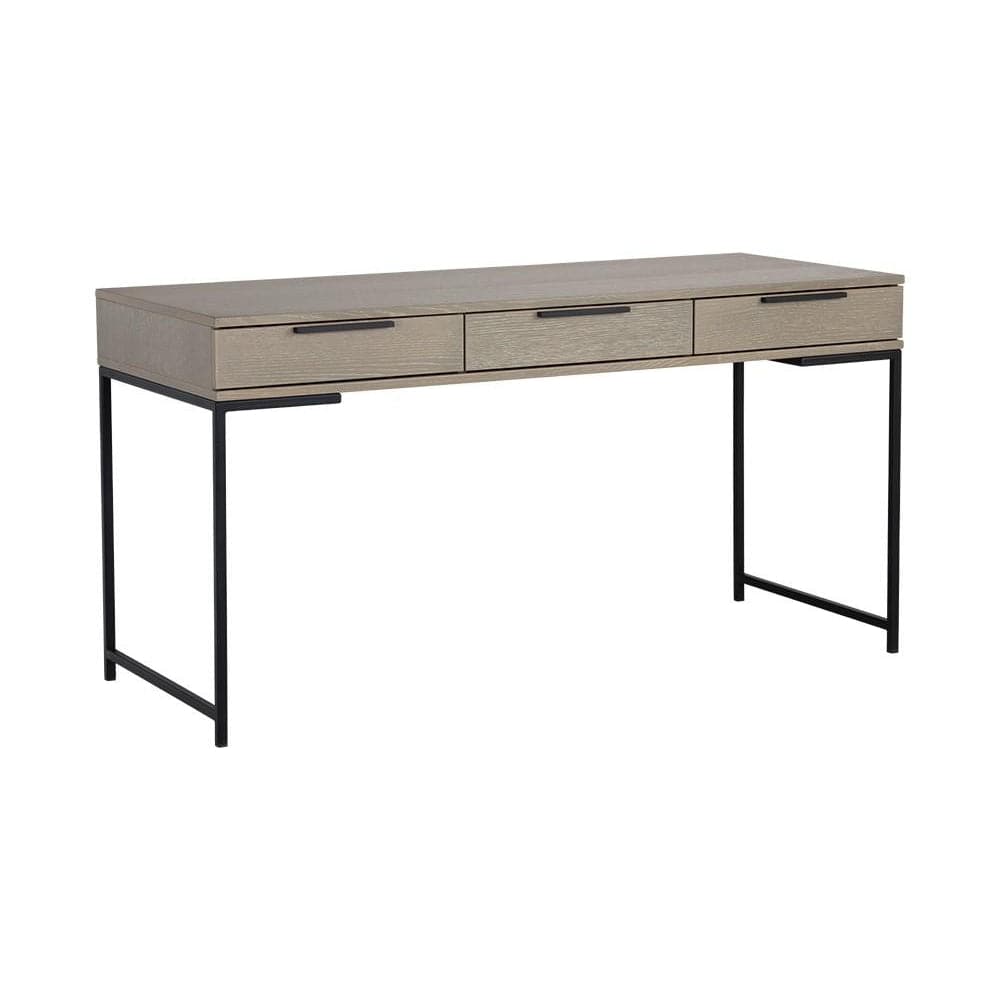 Rebel Desk-Sunpan-SUNPAN-104611-DesksTaupe-Black-1-France and Son