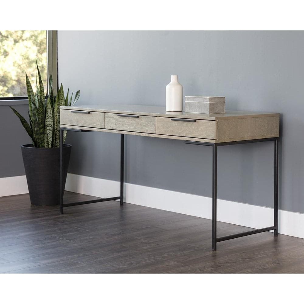 Rebel Desk-Sunpan-SUNPAN-104611-DesksTaupe-Black-2-France and Son