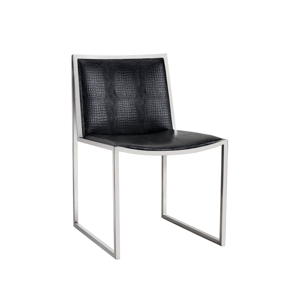 Blair Dining Chair-Sunpan-SUNPAN-104710-Dining ChairsBlack-Silver-9-France and Son