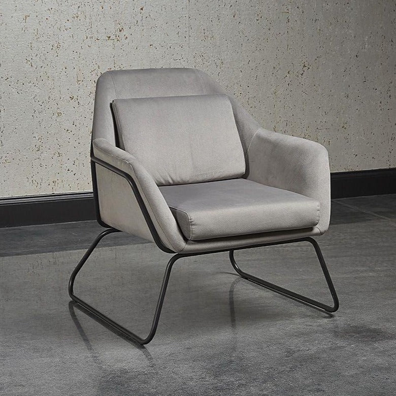 Watts Lounge Armchair-Sunpan-SUNPAN-104728-Lounge ChairsBlack - Antonio Charcoal-2-France and Son