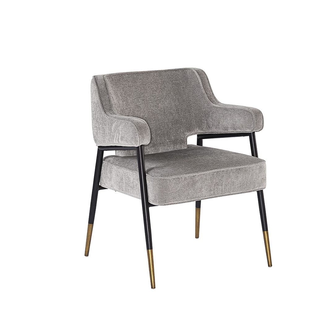 Derome Dining Armchair-Sunpan-SUNPAN-104845-Dining ChairsPolo Club Stone-16-France and Son