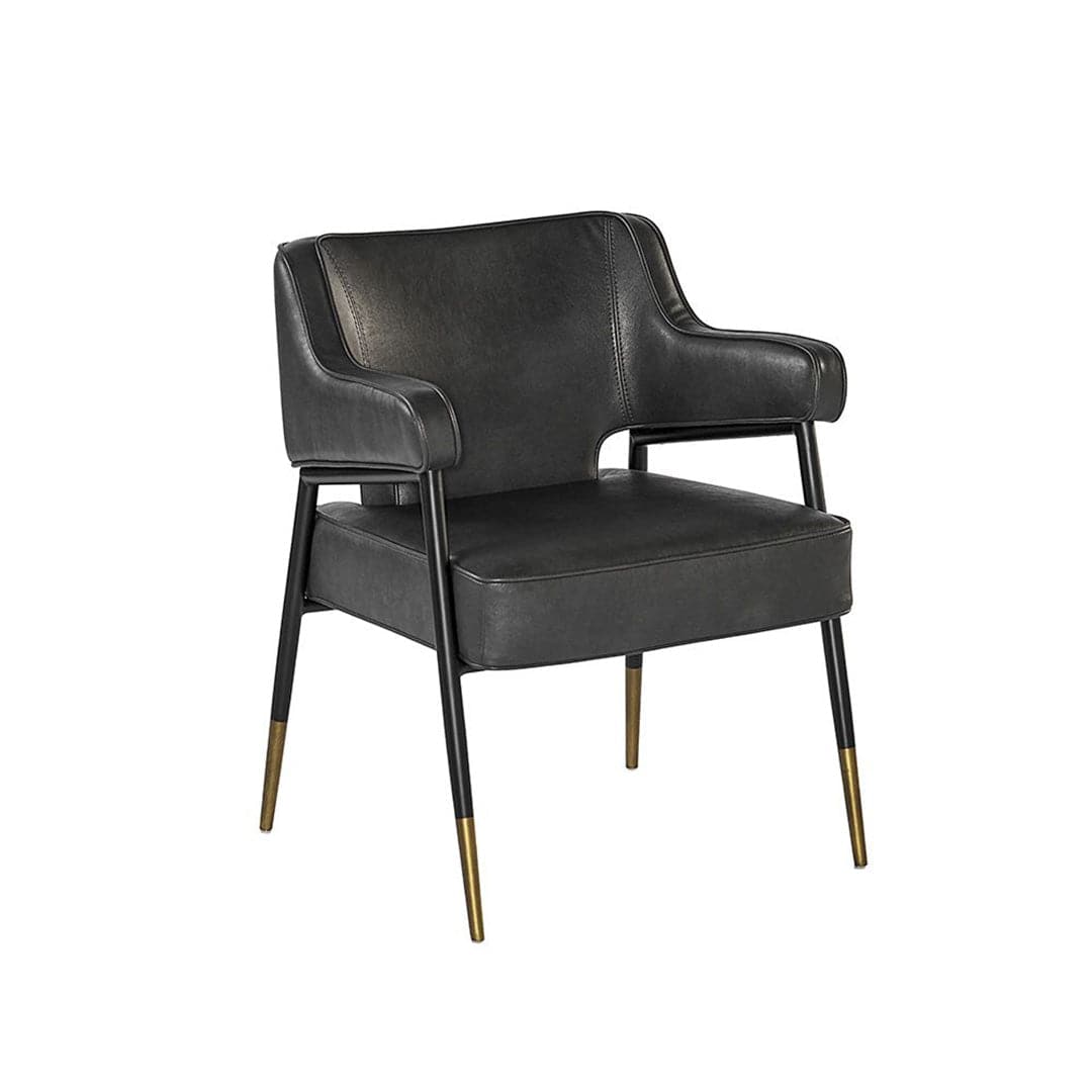 Derome Dining Armchair-Sunpan-SUNPAN-104846-Dining ChairsBravo Portabella-1-France and Son