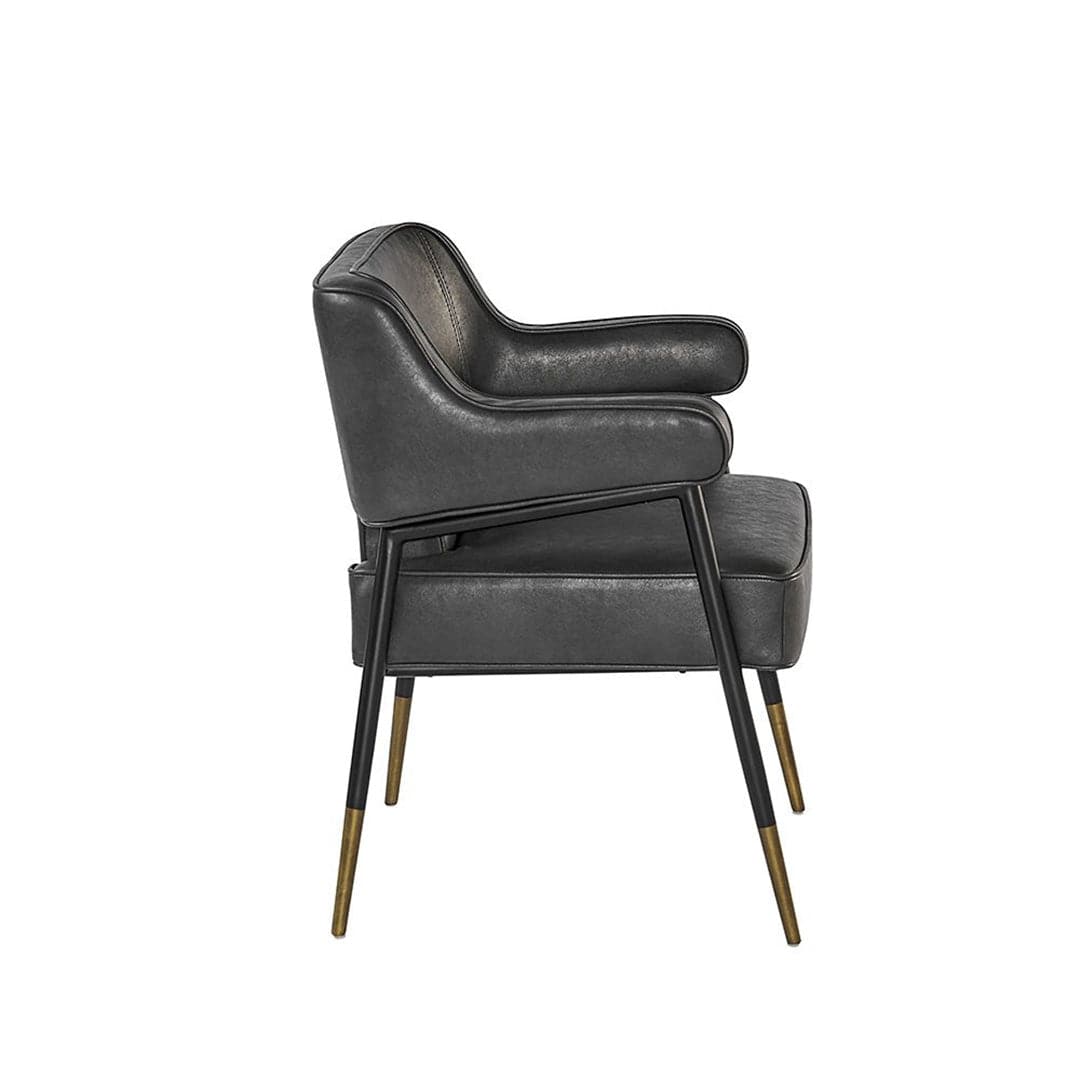 Derome Dining Armchair-Sunpan-SUNPAN-104846-Dining ChairsBravo Portabella-6-France and Son