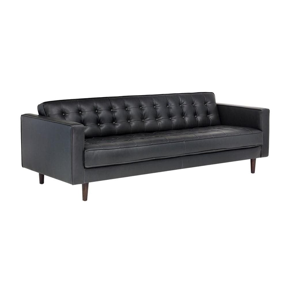 Donnie Sofa-Sunpan-SUNPAN-104900-SofasCoal Black-Faux Leather-23-France and Son