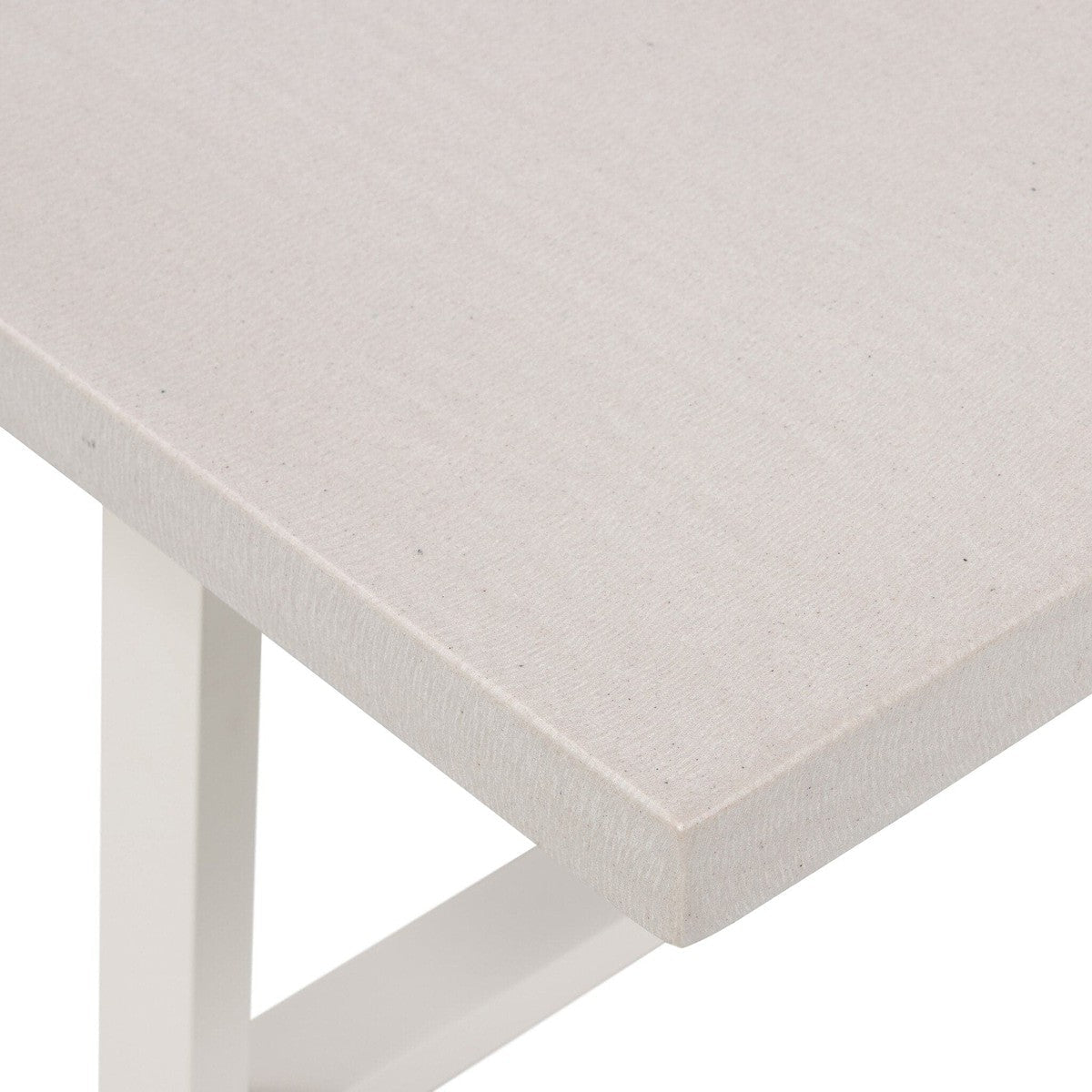 Cyrus Dining Bench - Natural White