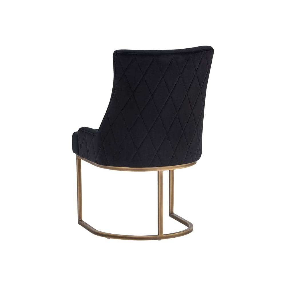 Florence Dining Chair-Sunpan-SUNPAN-104979-Dining ChairsAbbington Black-4-France and Son