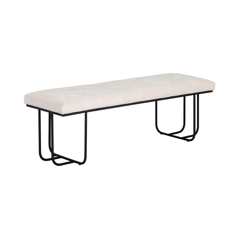 Maverick Bench - Eclipse White-Sunpan-SUNPAN-105015-Benches-1-France and Son