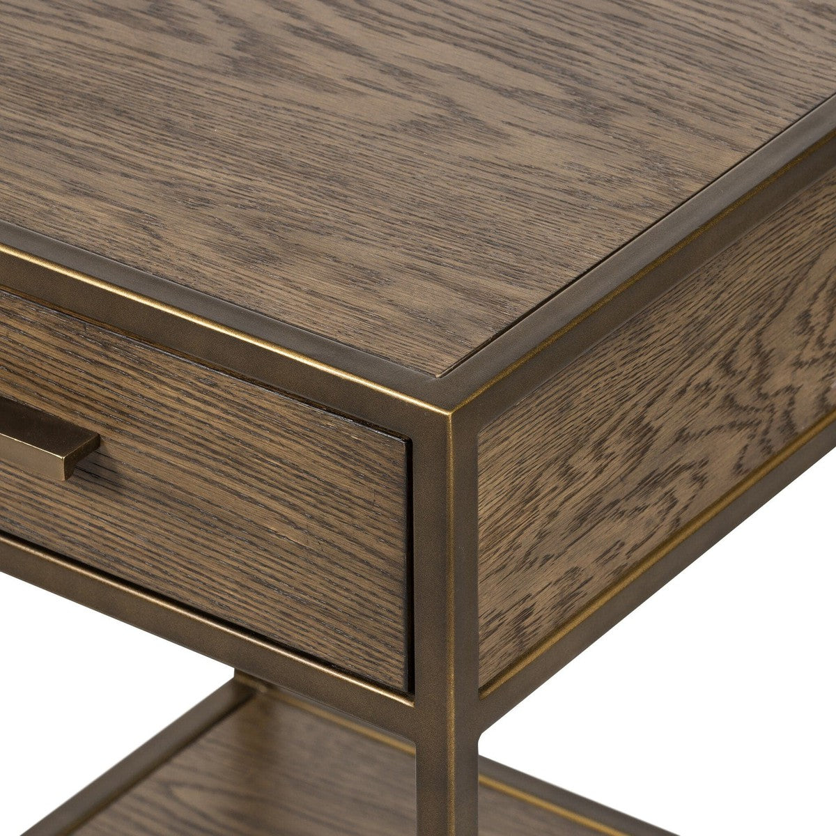 Mason Nightstand - Dark Hazel