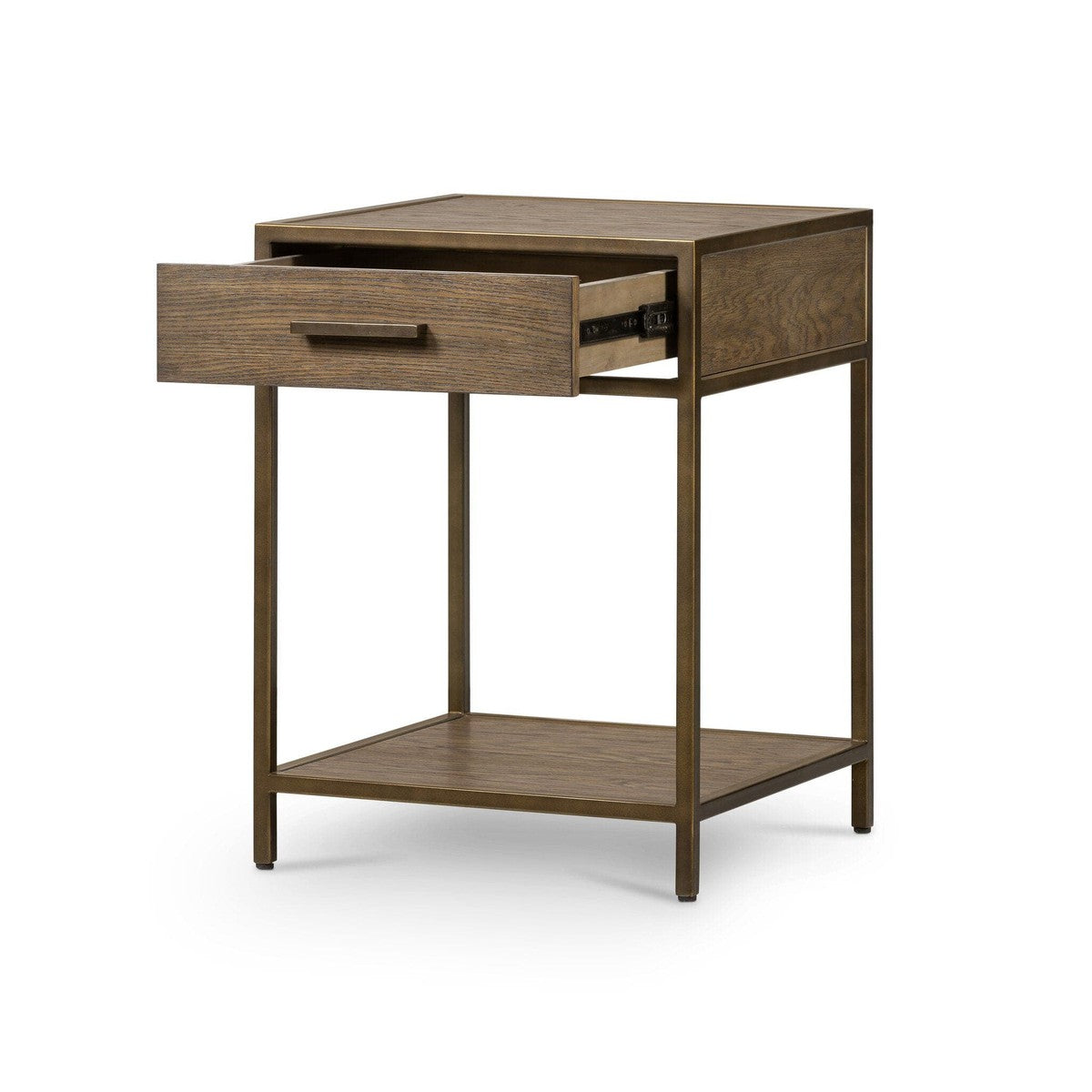 Mason Nightstand - Dark Hazel