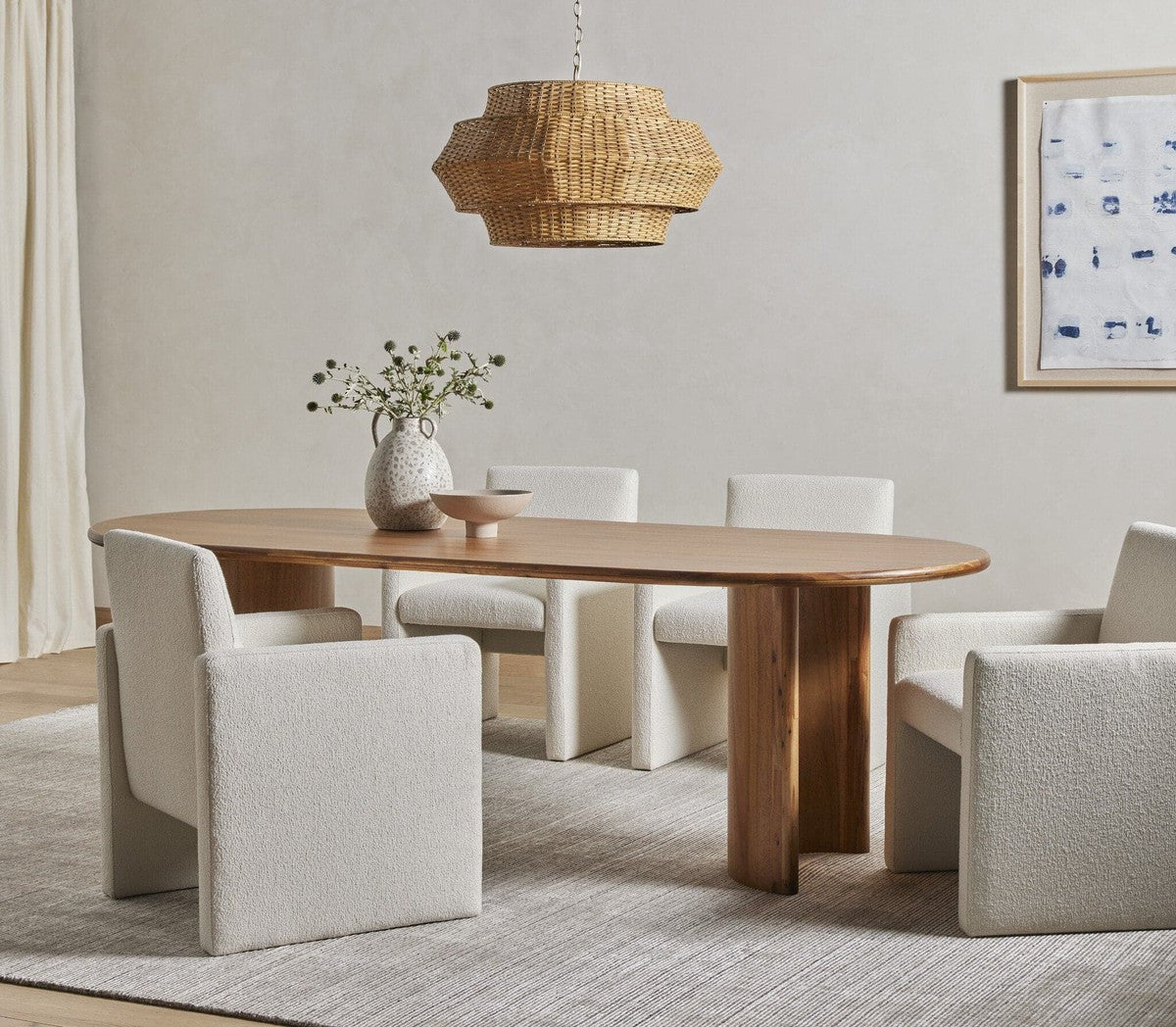 Paden Dining Table - Sandy Acacia