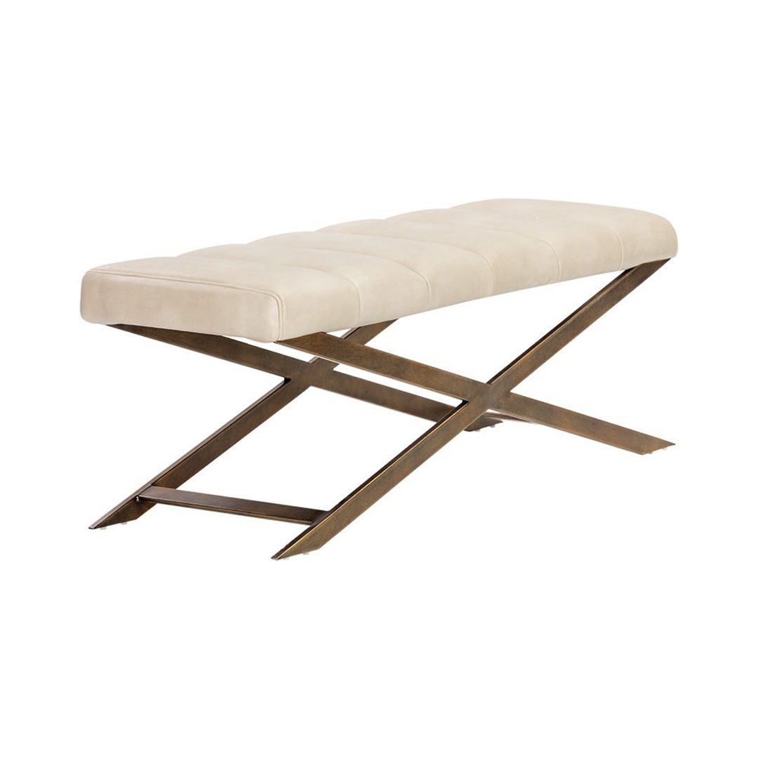 Kammi Bench-Sunpan-SUNPAN-105209-BenchesBravo Cream-8-France and Son