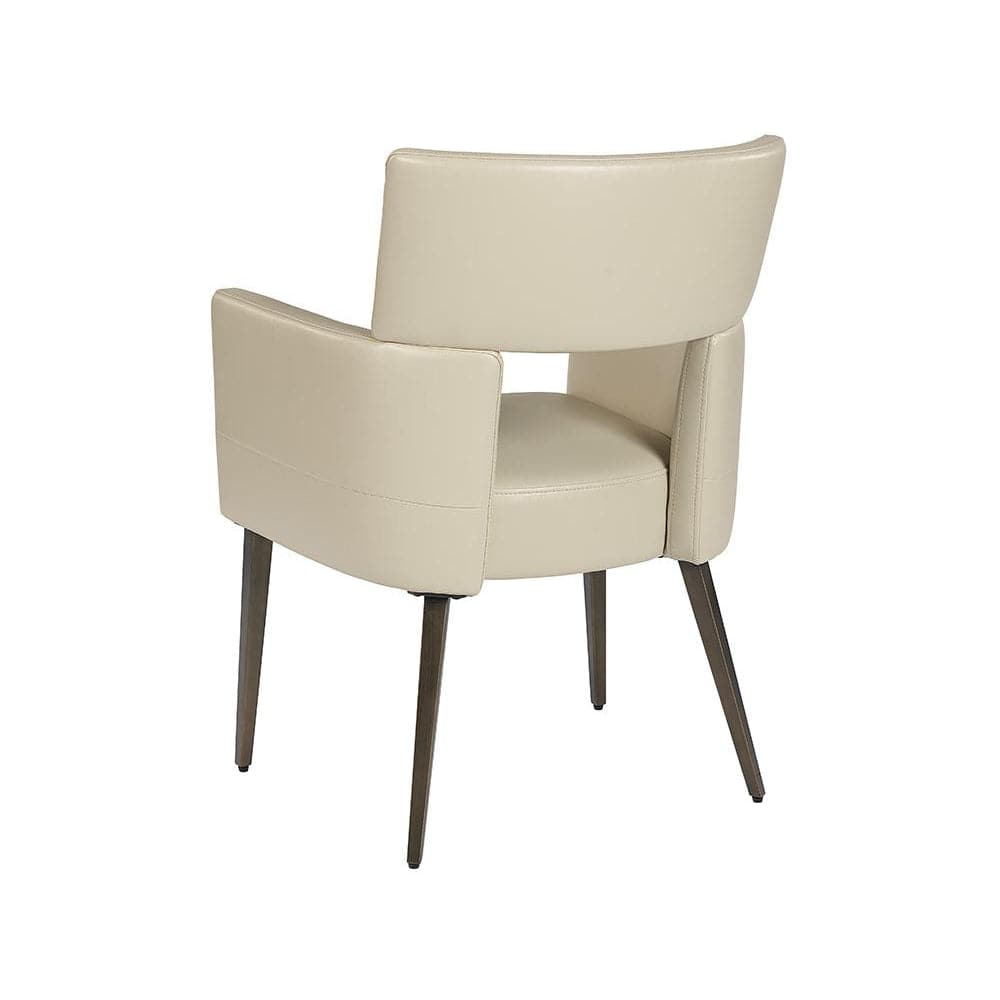 Amerie Dining Armchair-Sunpan-SUNPAN-105725-Dining ChairsBravo Metal-7-France and Son