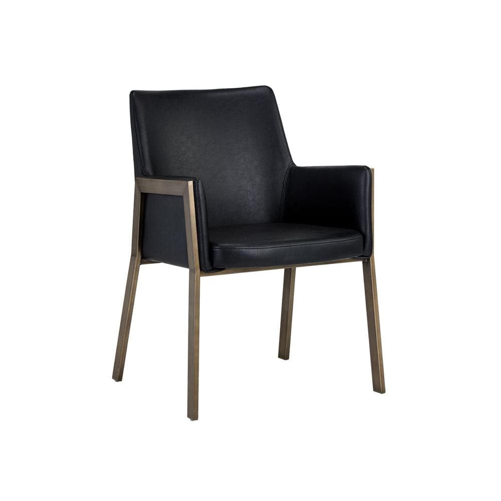 Bernadette Armchair-Sunpan-SUNPAN-105284-Dining ChairsBravo Black-16-France and Son