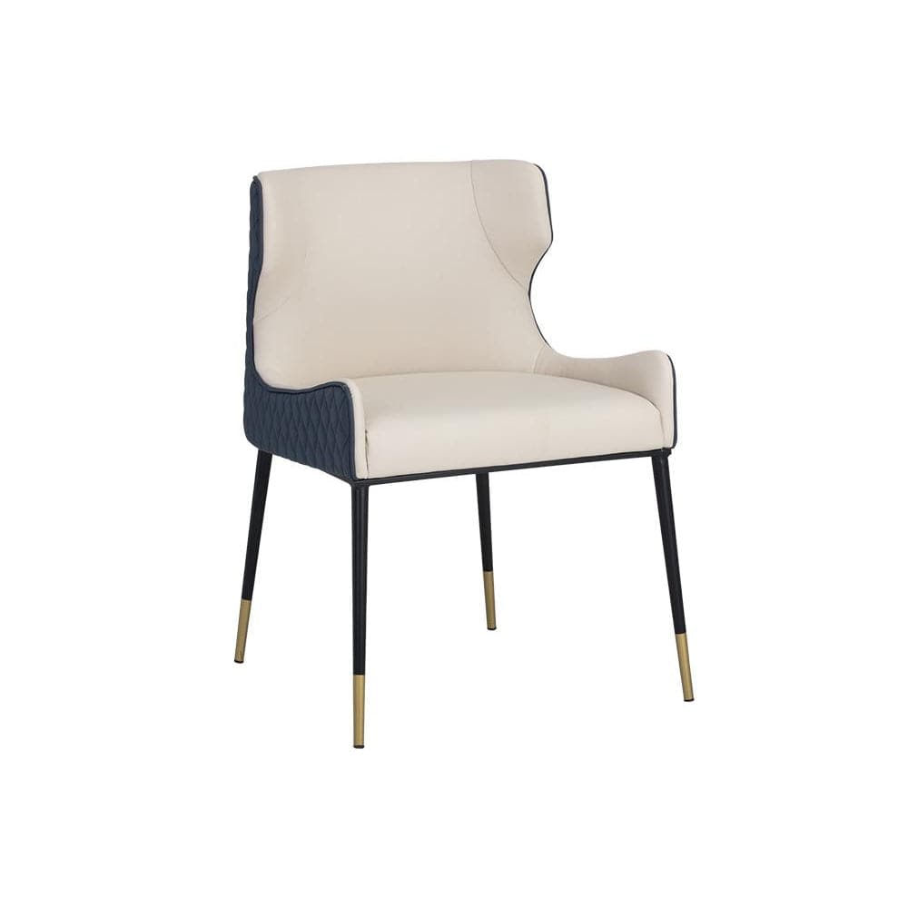 Gianni Dining Armchair-Sunpan-SUNPAN-104478-Dining ChairsDillon Stratus / Dillon Black-10-France and Son