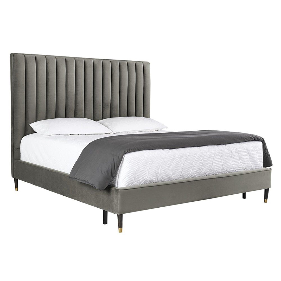 Yosi Bed-Sunpan-SUNPAN-105298-BedsKing-Antonio Charcoal-6-France and Son