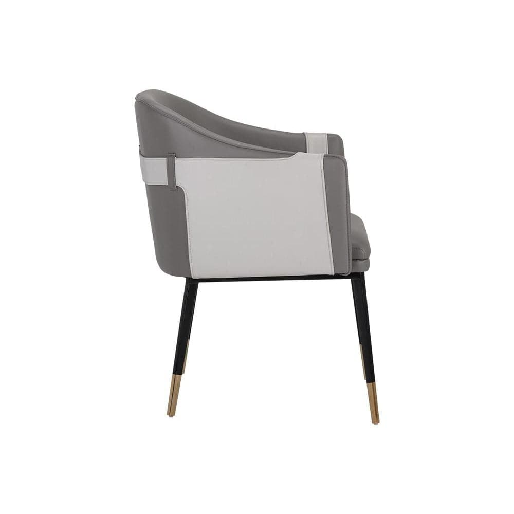 Carter Dining Armchair-Sunpan-SUNPAN-105569-Dining ChairsNapa Thunder / Napa Slate-14-France and Son